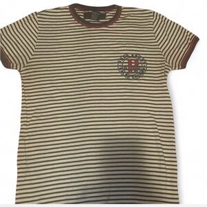 Striped Beige and Brown Women’s Shirt